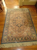 Vtg Wool Persian Style Area Rug