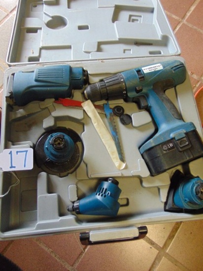 18 Volt 5 In 1 Tool W/ Attachments & Case