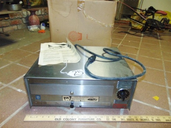 Stainless Steel Pizza Pal Electric Pizza Oven Model 412-5