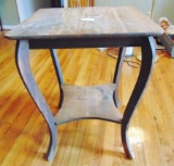 Antique Solid Oak Accent Table