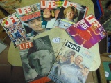 Lot Of 6 Life Magazines & 1 Post Magazine