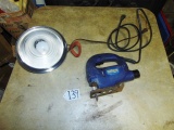 Like New Shop Light & A Benchtop Pro Variable Speed Jig Saw