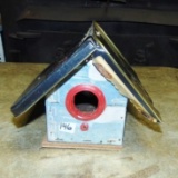 Hand Made Birdhouse Made From Pepsi & Cookie Tin