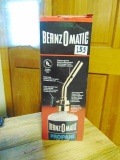 N I B Benz O Matic Solid Brass 2 Piece Propane Torch Kit