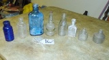 Lot Of 8 Vtg & Antique Bottles