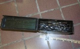 Vtg Army Green Ammunition Box Full Of Drill Bits