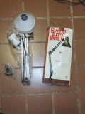 Never Used Swing Arm Lamp W/ Hardware & Box