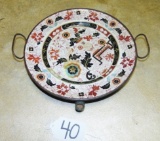 Vtg 1930s Hot Water Plate