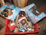 Box Lot Of Plumbing Supplies, Faucets & Other Miscellaneous Cool Stuff LOCAL PICK UP ONLY