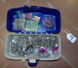 Tackle Box Full Of Lead Fishing Weights