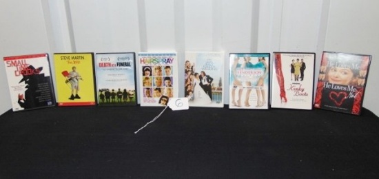 Lot Of 8 Quality Comedy Movies On D V Ds