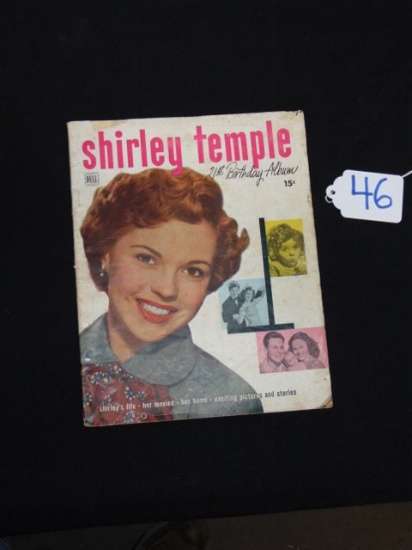 Vtg 1949 Dell Publishing Shirley Temple 21st Birthday Album