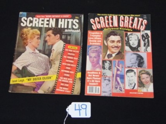 1956 Screen Hits Magazine & 1982 Screen Greats Magazine