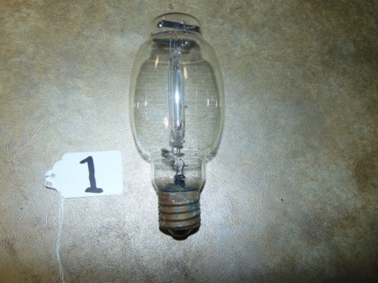 Vtg Large Clear Light Bulb