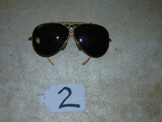 Vtg Ray Ban Aviator Sunglasses