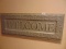 Metal Welcome Wall Hanging Sign