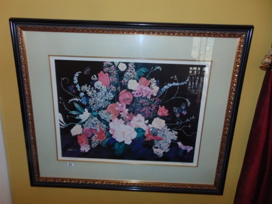 Another Beautiful Limited Edition Lithograph " Rhapsody " Signed & Autographed