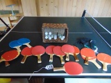 14 Ping Pong Paddles, Ping Pong Net & Ping Pong Balls