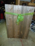 Vtg Wooden Pallet That Was Used As A Rustic Table Top