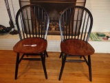 Set Of 6 Solid Wood Chairs - Local Pick Up Only