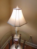 Modern All Wood Table Lamp