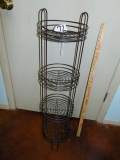Metal 4 Pot Plant Stand - Local Pick Up Only