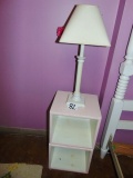 2 Open End Wooden Boxes & A Lamp - Local Pick Up Only