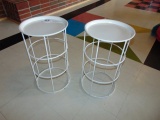 Matching Set Of Metal Plant Stands - Local Pick Up Only
