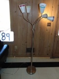 Modern Floor Lamp W/ 5 Adjustable Arm Lights - Local Pick Up Only