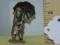 Vtg 1978 Hudson Pewter Boy W/ Umbrella #262