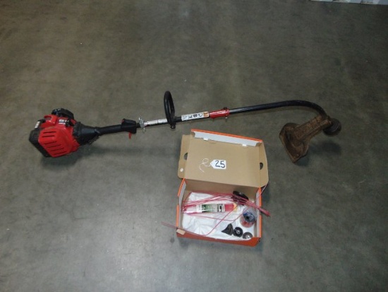 Troy Bilt 25cc Gas Powered Weed Eater & Some Accessories Local Pick Up Only