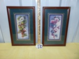 Framed & Triple Matted Set Of Prints By Dorothy Mullins