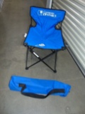 Folding Chair W/ Advertising And A Carry Case