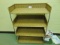 Rattan Display Shelf W/ Wrought Iron Framing (office) Local Pick Up Only