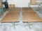 Lot Of 4 Break Room Tables (plant) Local Pick Up Only