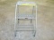 Garlin 3 Step Steel Rolling Utility Ladder (plant) Local Pick Up Only