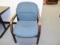 Solid Oak Upholstered Waiting Room Chair (office) Local Pick Up Only
