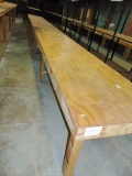 6 Wood Work Tables (plant) Local Pick Up Only