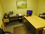Nice L Shaped Desk, Contents And Items On Desk Not Included (office) Local Pick Up Only