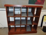 Vtg 1950s-60s Solid Oak Retail Store Shirt Display Cabinet (office) Local Pick Up Only