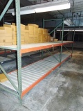 2 Sections Of Steel Double Shelf Rack, Contents Not Included (plant) Local Pick Up Only