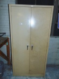 Metal Storage Cabinet By Cole Including Contents (plant) Local Pick Up Only