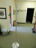 Stainless Steel Coat & Hat Stand W/ Weighted Base(office) Local Pick Up Only