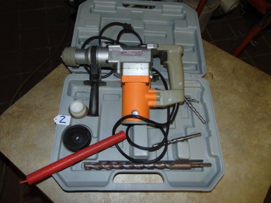 Chicago 1" S D S Rotary Hammer W/ Bits & Case