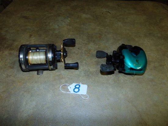 2 Bait Casting Reels: Daiwa Millionaire I I & A Eagle Claw S R B C - 100