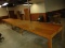 2 Long Wooden Work Tables