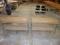 2 Wicker W/ Wrought Iron Framing Sofa / Hall Tables (plant) Local Pick Up Only