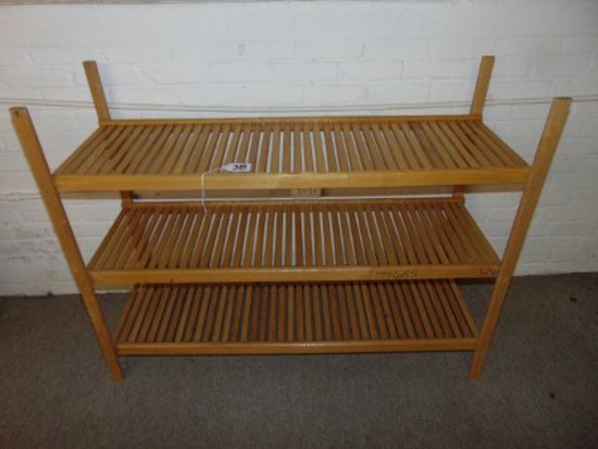 Nice Wooden Storage Rack (plant) Local Pick Up Only
