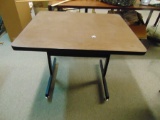 Metal Framed Work Table (local Pick Up Only )