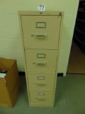 Metal 4 Drawer File Cabinet (local Pick Up Only)